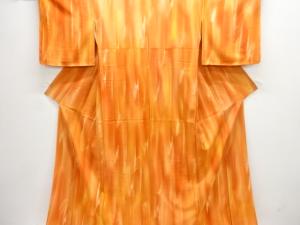 未使用品　抽象模様小紋着物